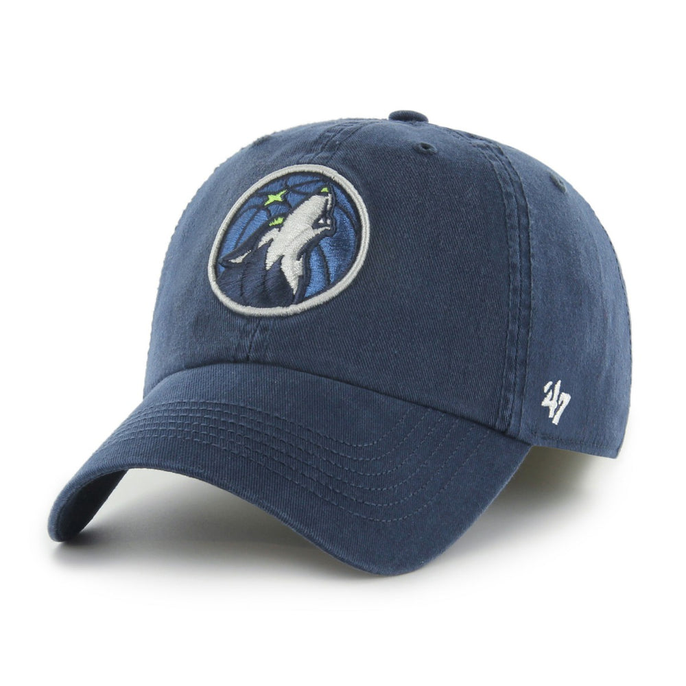 Minnesota Timberwolves '47 Classic Franchise Fitted Hat Navy | 47 brand online