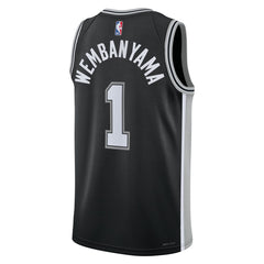 Victor Wembanyama San Antonio Spurs Unisex 2023 NBA Draft First Round Pick Swingman Jersey Icon Edition Black | Nike online