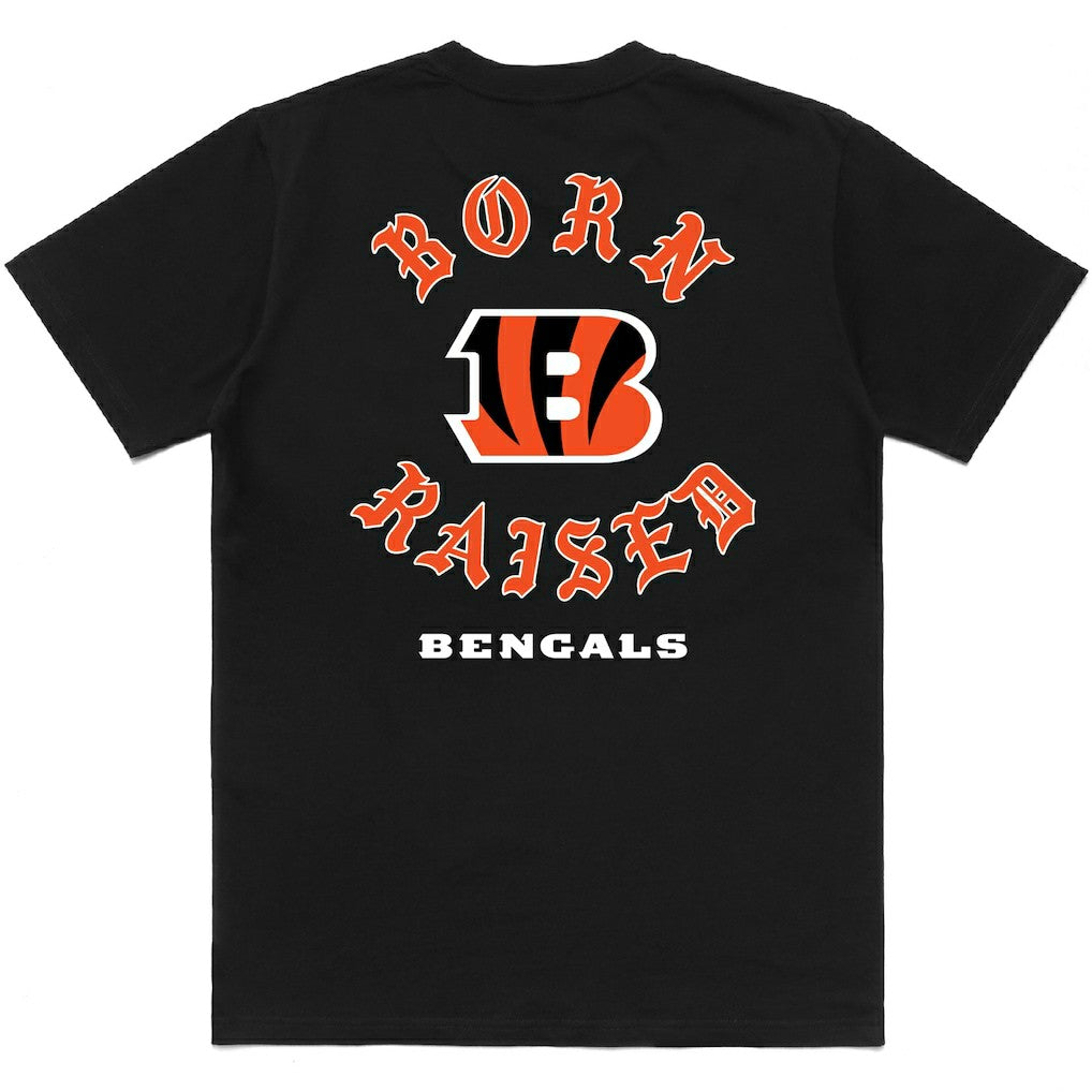 Cincinnati Bengals Born x Raised Unisex T-Shirt Black