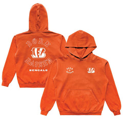 Cincinnati Bengals Born x Raised Unisex Pullover Hoodie Orange