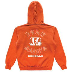 Cincinnati Bengals Born x Raised Unisex Pullover Hoodie Orange