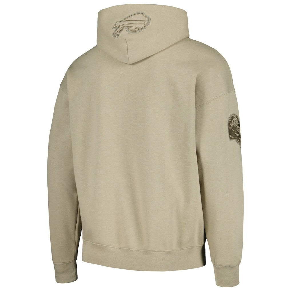 Josh Allen Buffalo Bills Pro Standard Player Name & Number Pullover Hoodie Tan