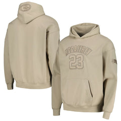 Christian McCaffrey San Francisco 49ers Pro Standard Player Name & Number Pullover Hoodie Tan