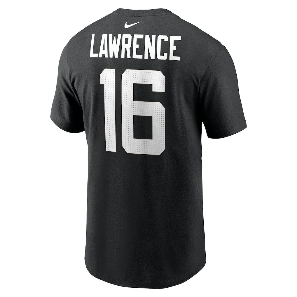 Nike Trevor Lawrence Jacksonville Jaguars Player Name & Number T-Shirt Black