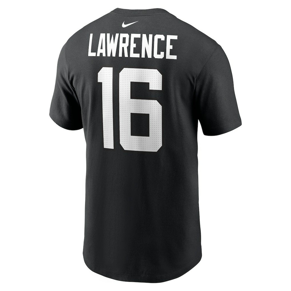 Nike Trevor Lawrence Jacksonville Jaguars Player Name & Number T-Shirt Black