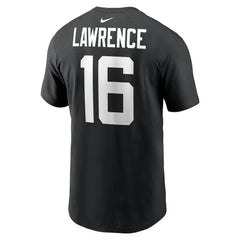 Nike Trevor Lawrence Jacksonville Jaguars Player Name & Number T-Shirt Black