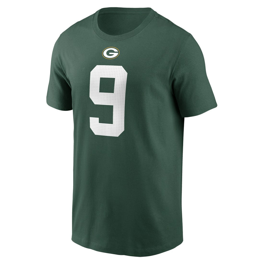 Nike Christian Watson Green Bay Packers Player Name & Number T-Shirt Green