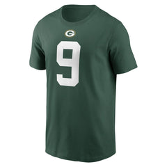 Nike Christian Watson Green Bay Packers Player Name & Number T-Shirt Green