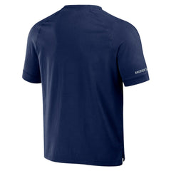 Fanatics Dallas Cowboys NFL x Darius Rucker Collection Washed Raglan Henley T-Shirt Navy