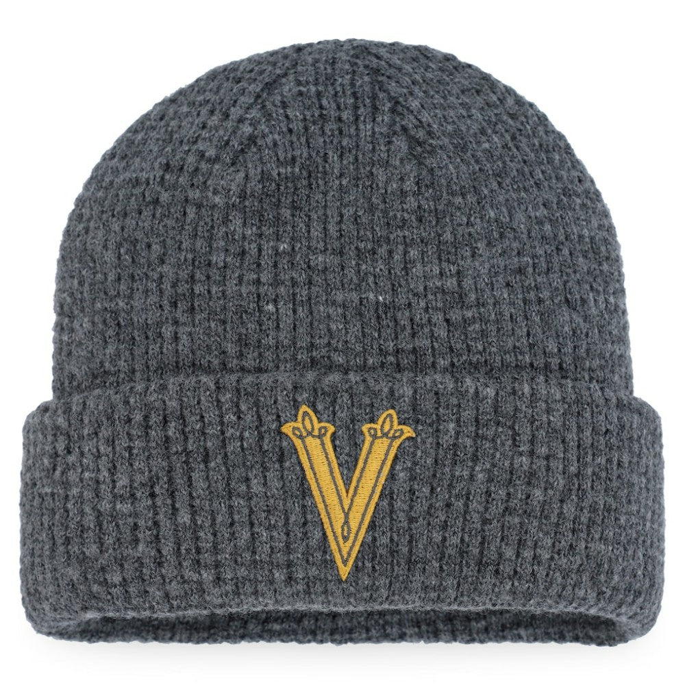 Vegas Golden Knights Fanatics 2024 NHL Winter Classic Fisherman Cuffed Knit Hat - Charcoal - NHL 200309756