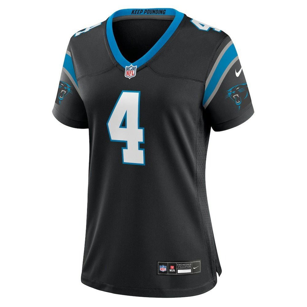 Nike Eddy Pineiro Carolina Panthers Women's Team Game Jersey Black