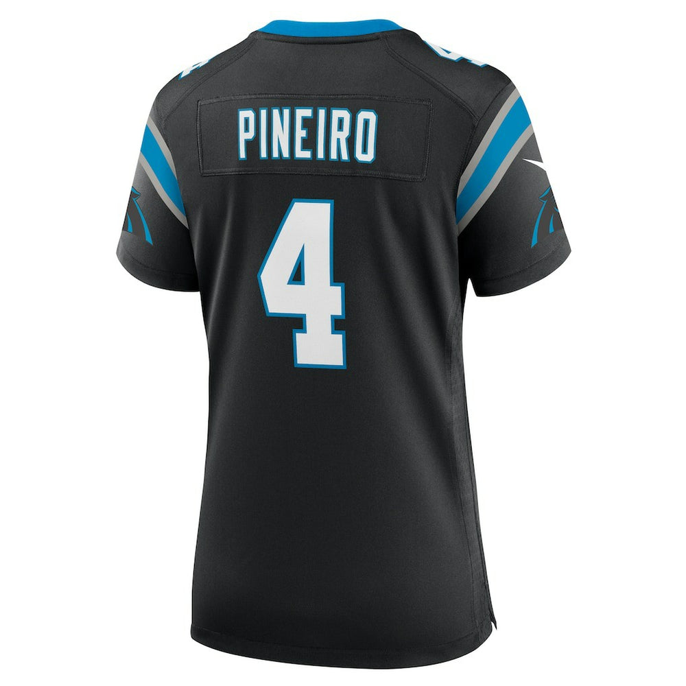 Nike Eddy Pineiro Carolina Panthers Women's Team Game Jersey Black