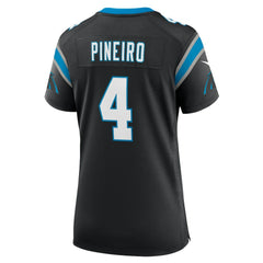 Nike Eddy Pineiro Carolina Panthers Women's Team Game Jersey Black