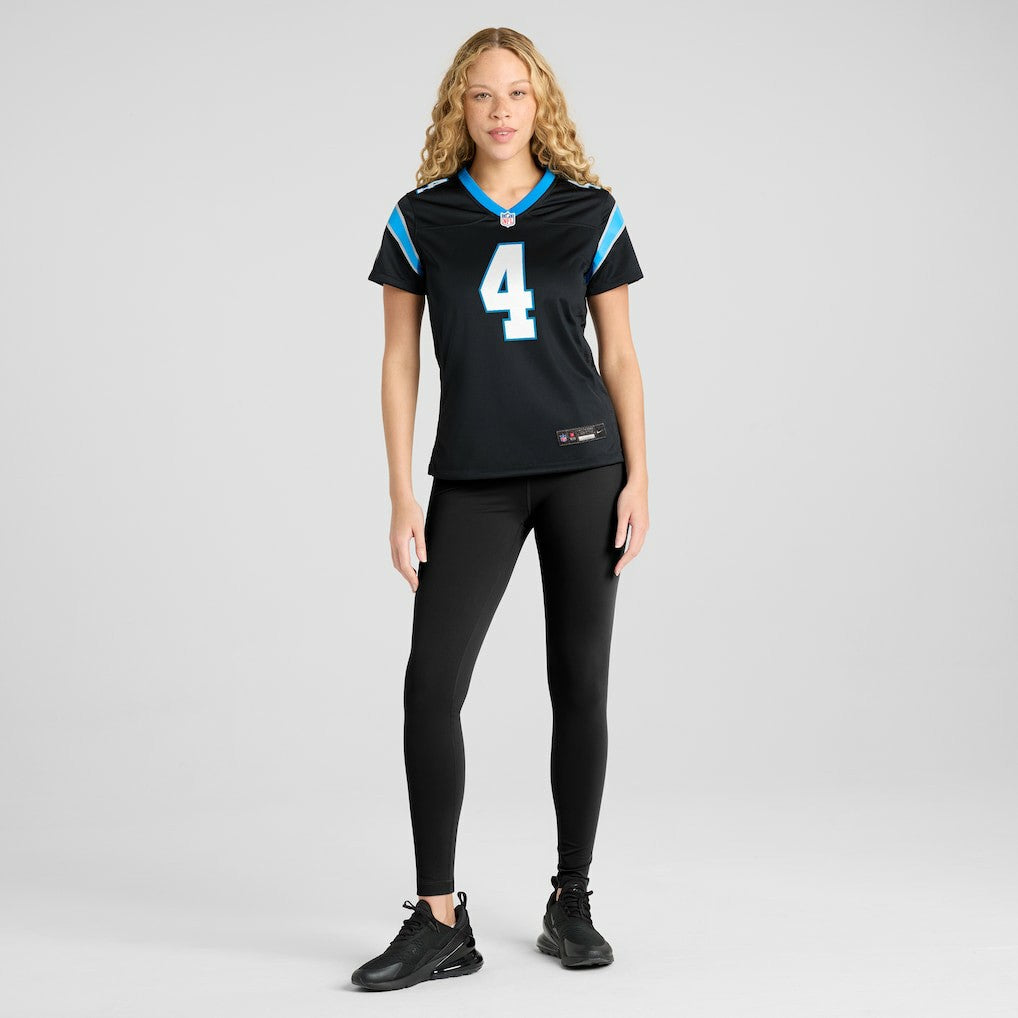 Nike Eddy Pineiro Carolina Panthers Women's Team Game Jersey Black