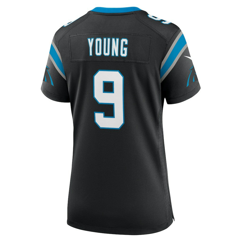 Nike Bryce Young Carolina Panthers Women's Team Game Jersey Black