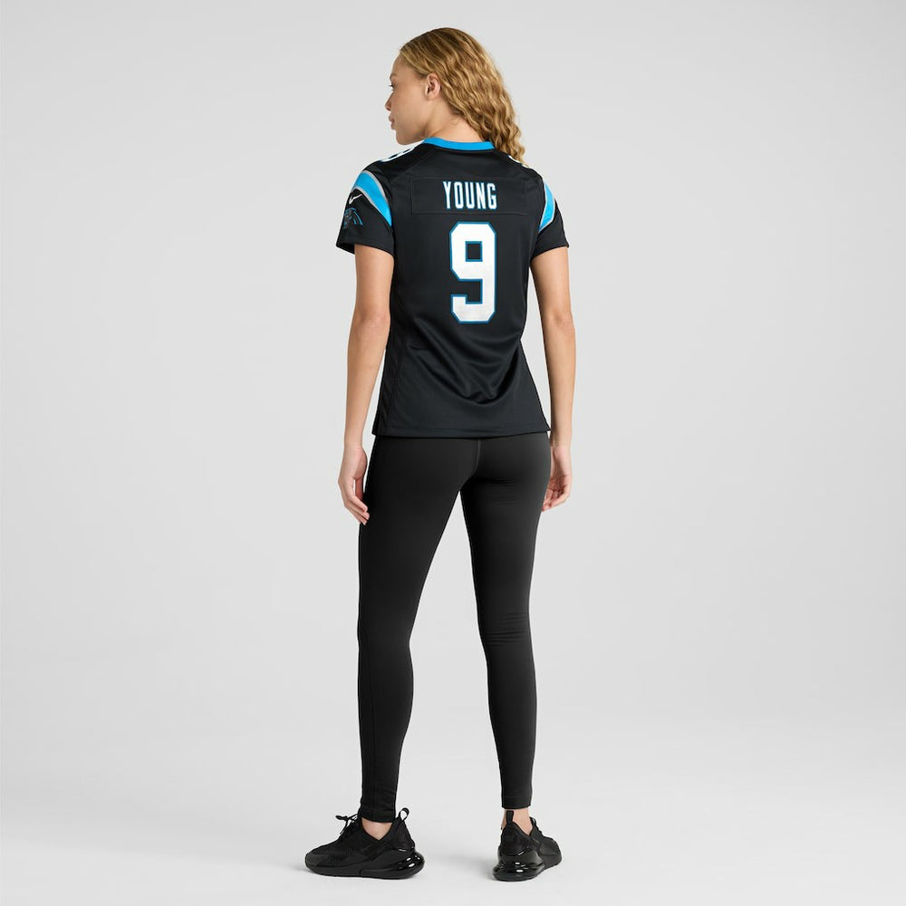 Nike Bryce Young Carolina Panthers Women's Team Game Jersey Black