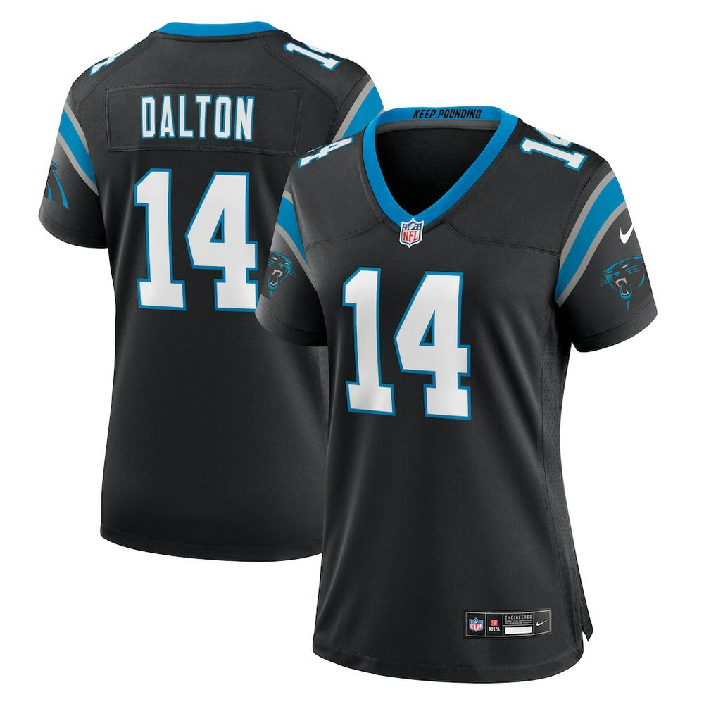 Nike Andy Dalton Carolina Panthers Women's Team Game Jersey Black