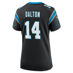 Nike Andy Dalton Carolina Panthers Women's Team Game Jersey Black