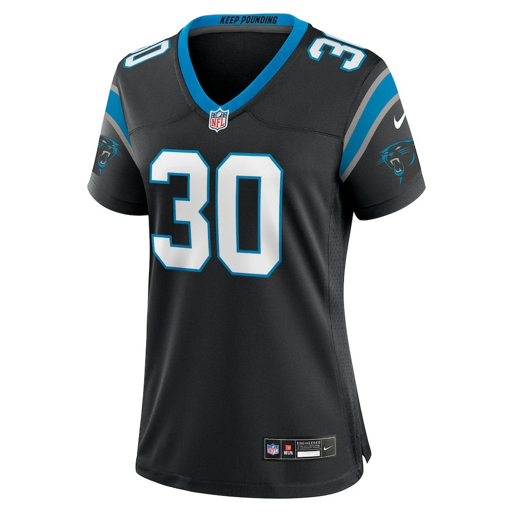 Nike Chuba Hubbard Carolina Panthers Women's Team Game Jersey Black