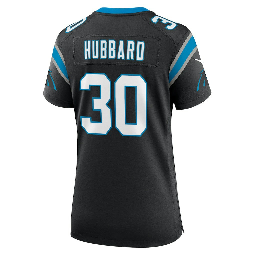 Nike Chuba Hubbard Carolina Panthers Women's Team Game Jersey Black