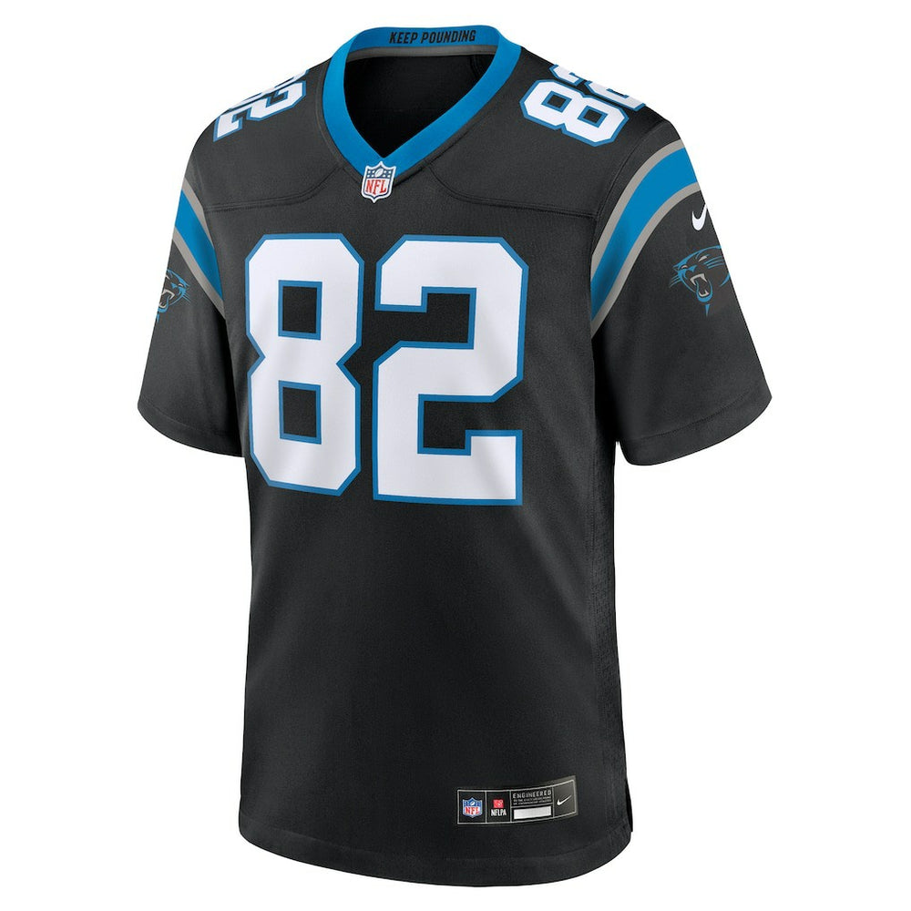 Nike Tommy Tremble Carolina Panthers Team Game Jersey Black