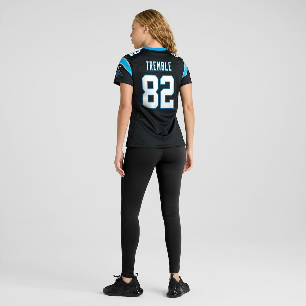 Nike Tommy Tremble Carolina Panthers Women's Team Game Jersey Black