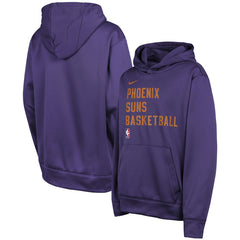 Phoenix Suns Youth Spotlight Performance Pullover Hoodie Purple | Nike