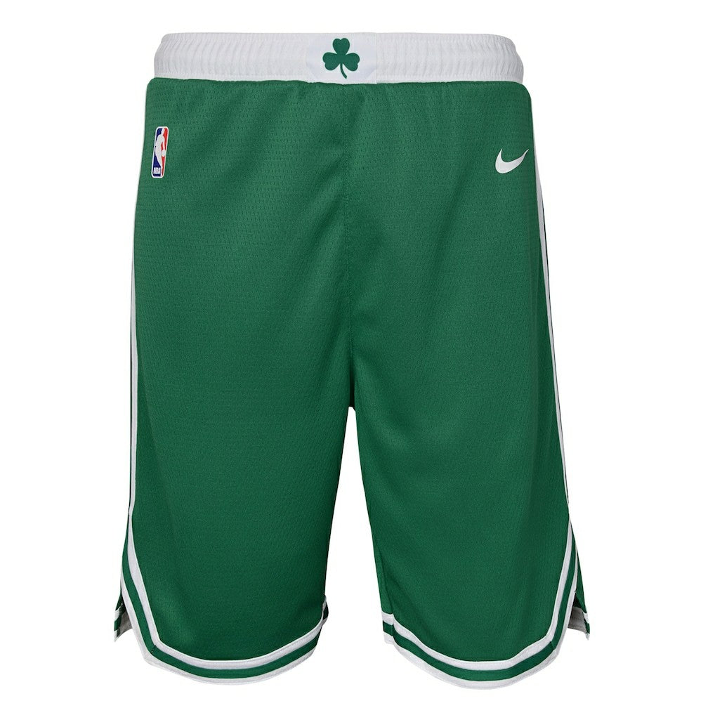Boston Celtics Youth Icon Edition Mesh Performance Swingman Shorts Kelly Green | Nike outlet