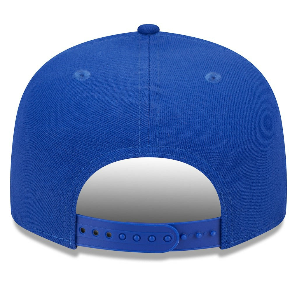 Golden State Warriors Rally Drive Finish Line Patch 9FIFTY Snapback Hat for sale Royal | New Era US