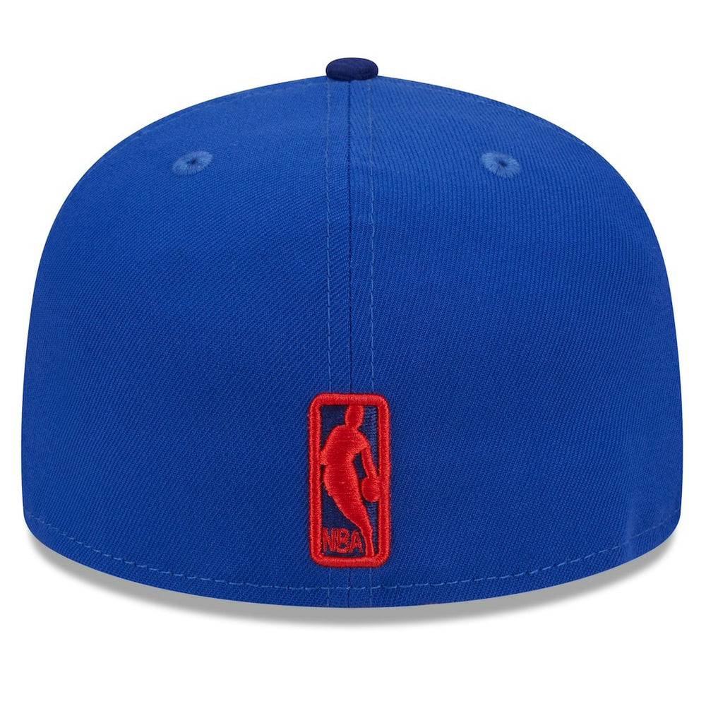 Philadelphia 76ers Rally Drive Checkerboard 59FIFTY Crown Fitted Hat Royal | New Era for sale