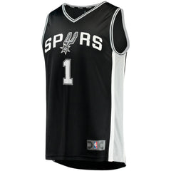 Victor Wembanyama San Antonio Spurs Fast Break Replica Jersey Icon Edition Black | Fanatics Near Me