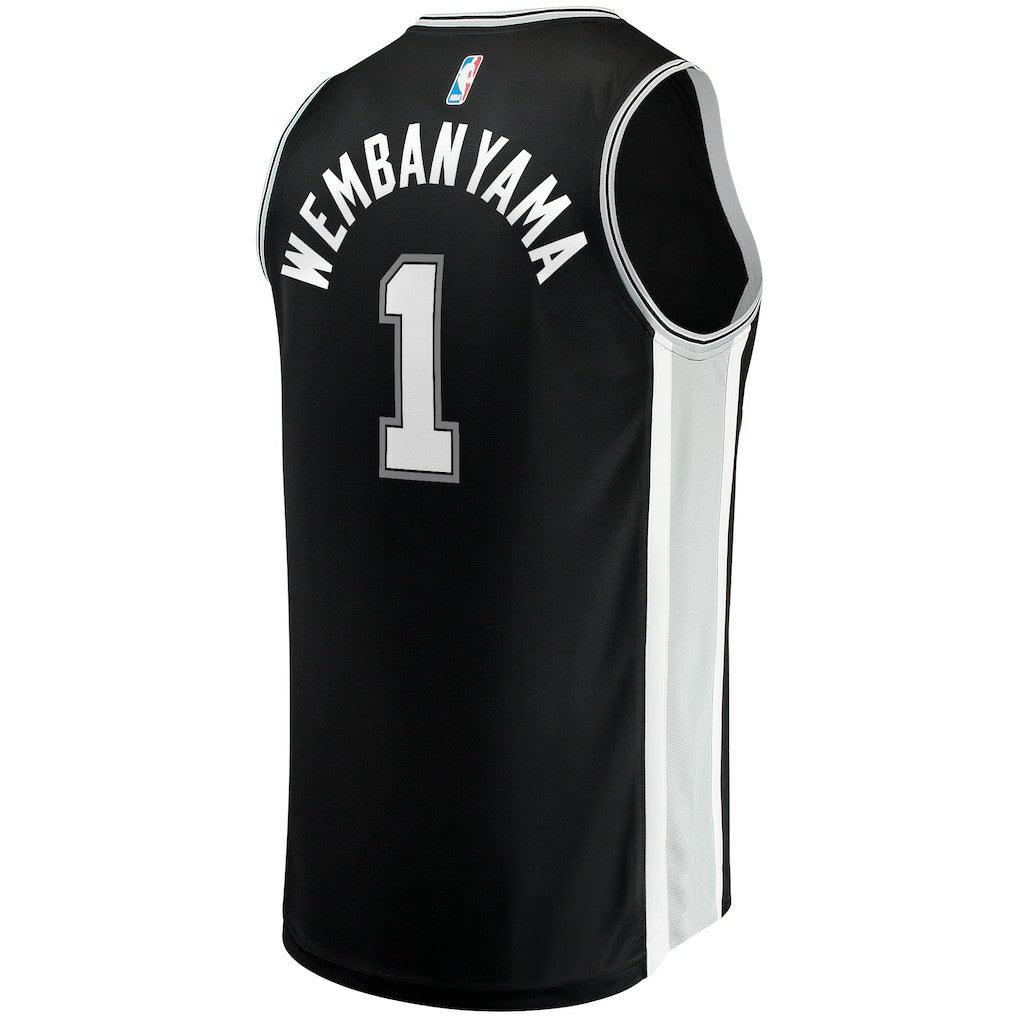 Victor Wembanyama San Antonio Spurs Fast Break Replica Jersey Icon Edition Black | Fanatics Near Me