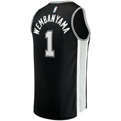 Victor Wembanyama San Antonio Spurs Fast Break Replica Jersey Icon Edition Black | Fanatics Near Me