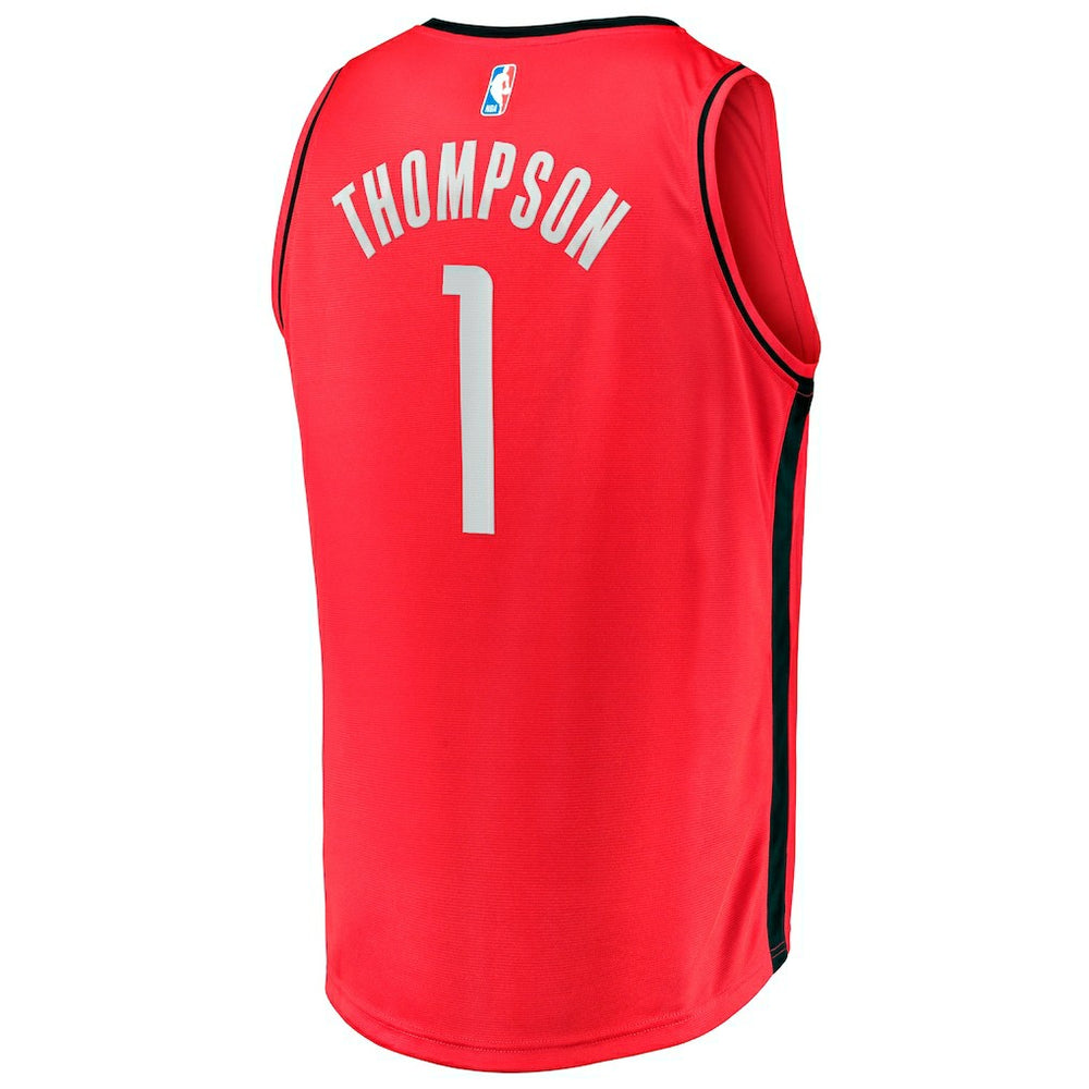 Amen Thompson Houston Rockets Fast Break Replica Jersey Icon Edition Red | Fanatics Near Me