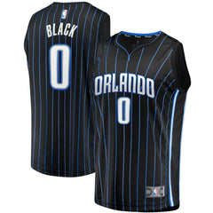 Anthony Black Orlando Magic Fast Break Replica Jersey Icon Edition Black | Fanatics US