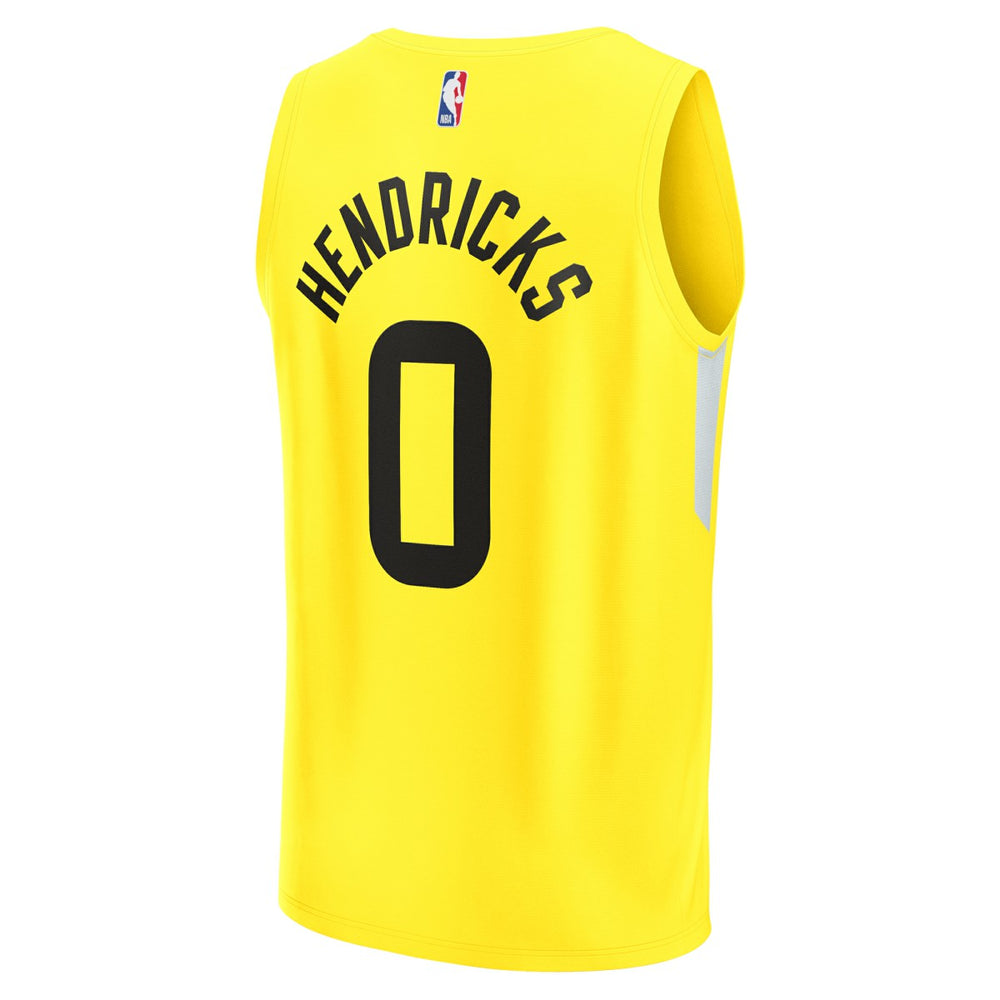 Taylor Hendricks Utah Jazz Fast Break Replica Jersey Icon Edition Yellow | Fanatics US