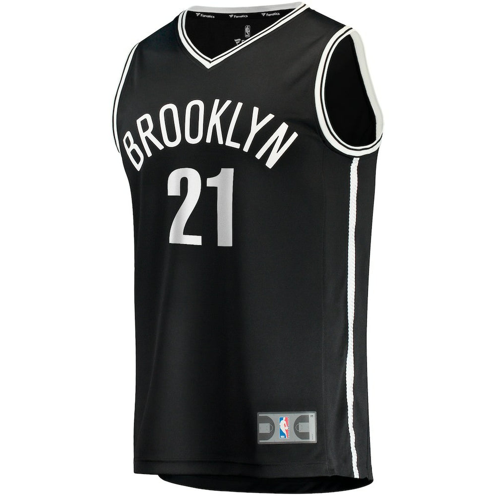Noah Clowney Brooklyn Nets Fast Break Replica Jersey Icon Edition Black | Fanatics outlet
