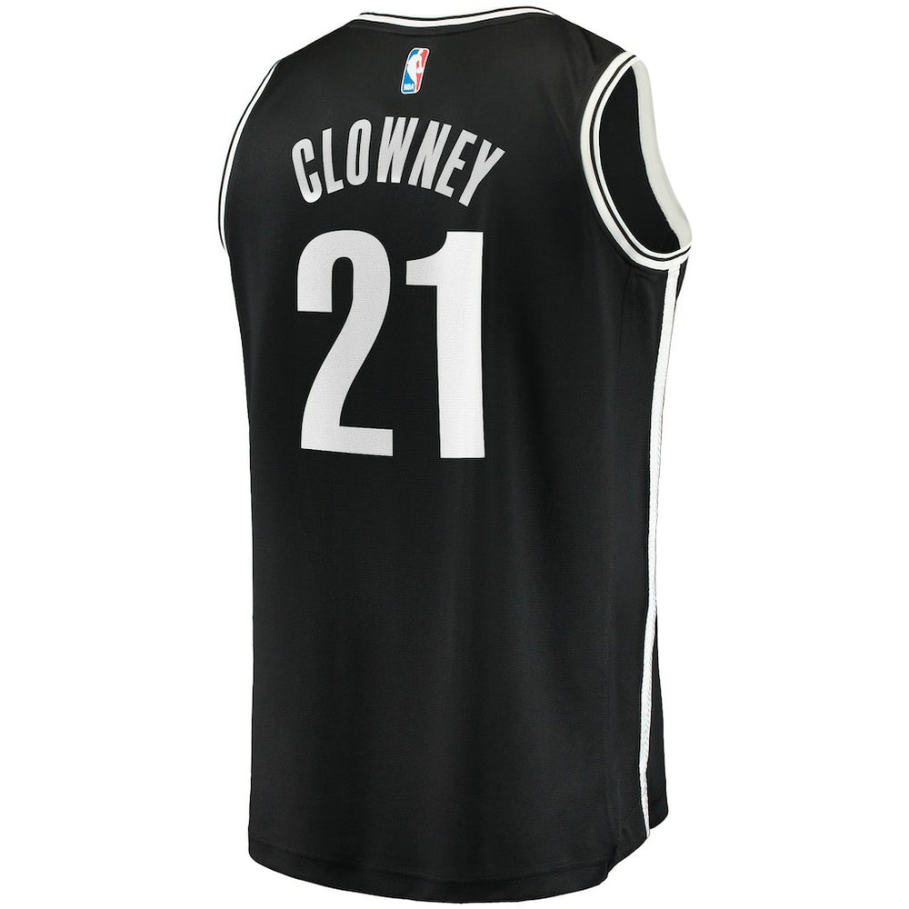 Noah Clowney Brooklyn Nets Fast Break Replica Jersey Icon Edition Black | Fanatics outlet