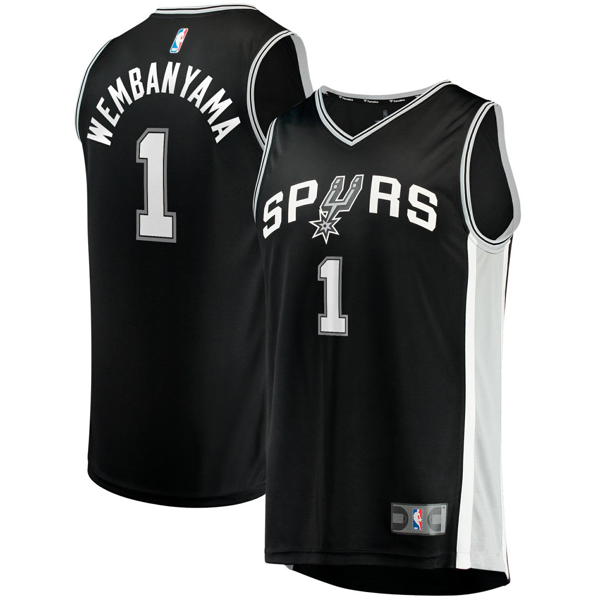 Victor Wembanyama San Antonio Spurs Youth Fast Break Replica Jersey Icon Edition Black | Fanatics Near Me