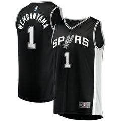 Victor Wembanyama San Antonio Spurs Youth Fast Break Replica Jersey Icon Edition Black | Fanatics Near Me