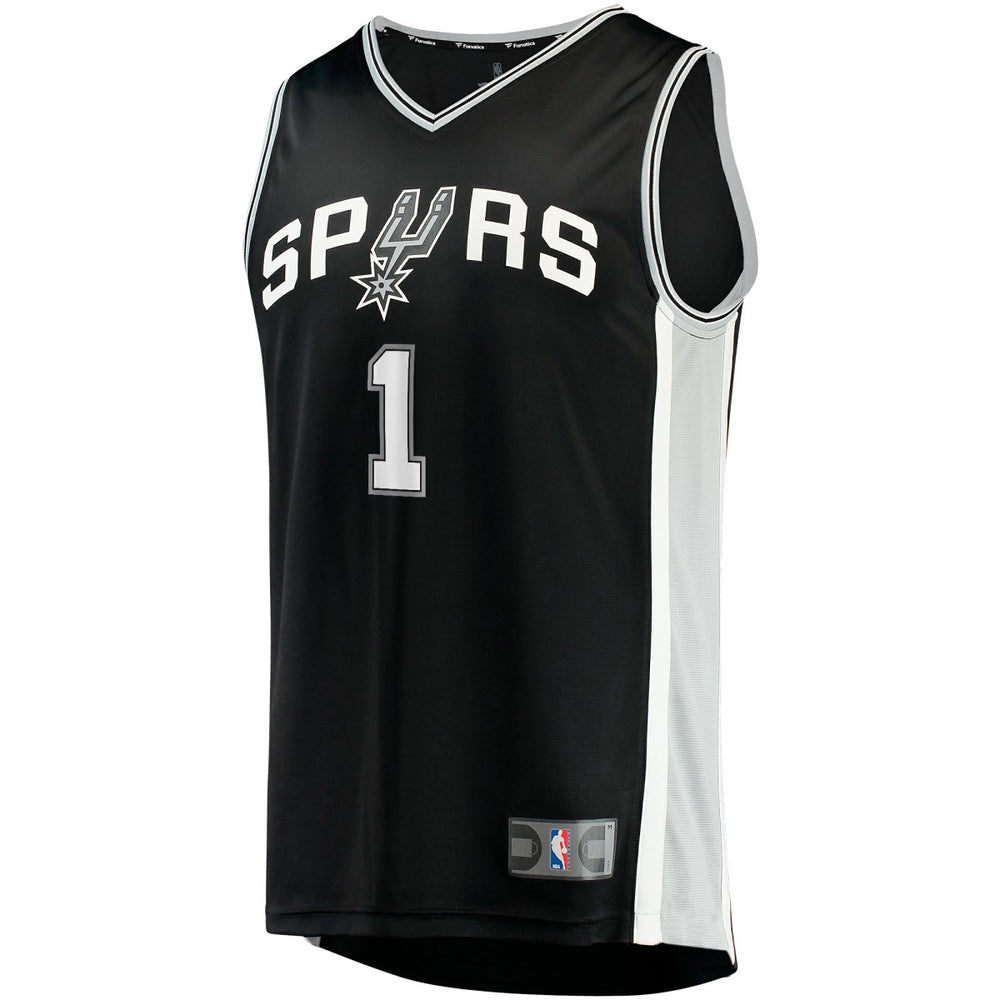 Victor Wembanyama San Antonio Spurs Youth Fast Break Replica Jersey Icon Edition Black | Fanatics Near Me