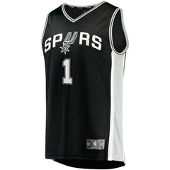 Victor Wembanyama San Antonio Spurs Youth Fast Break Replica Jersey Icon Edition Black | Fanatics Near Me