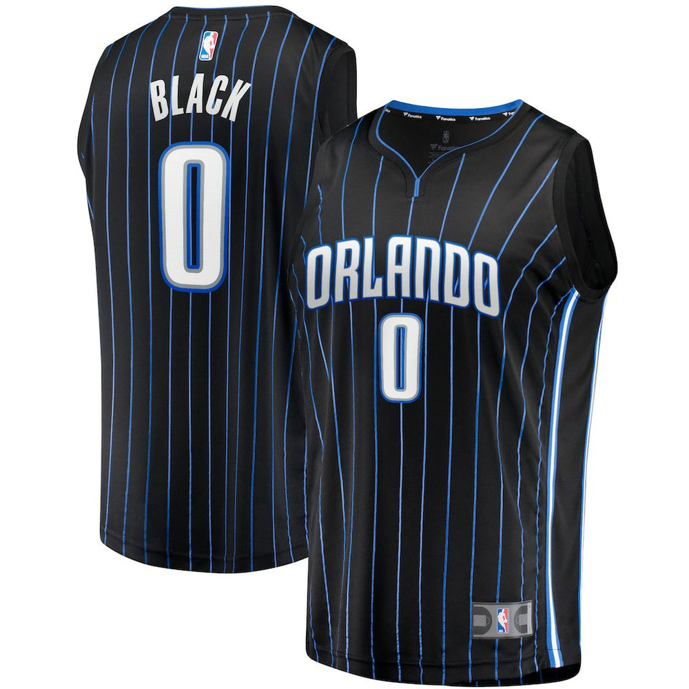 Anthony Black Orlando Magic Youth Fast Break Replica Jersey Icon Edition Black | Fanatics US