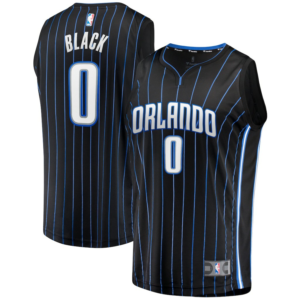 Anthony Black Orlando Magic Youth Fast Break Replica Jersey Icon Edition Black | Fanatics US