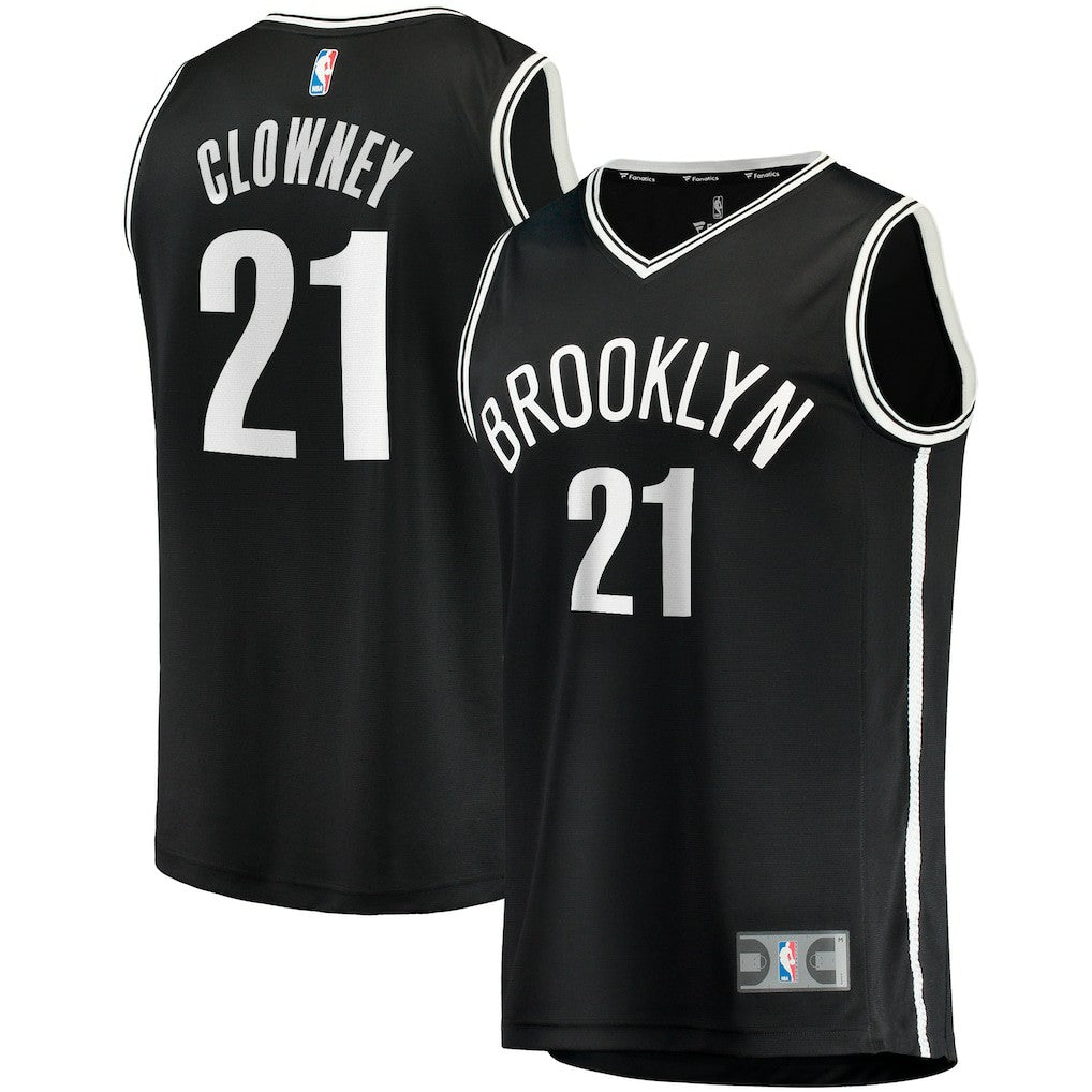 Noah Clowney Brooklyn Nets Youth Fast Break Replica Jersey Icon Edition Black | Fanatics outlet
