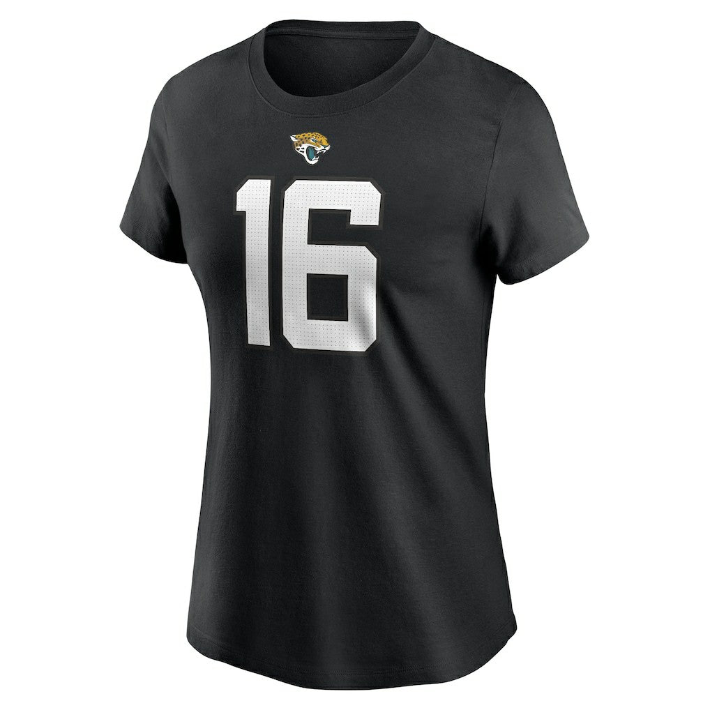 Nike Trevor Lawrence Jacksonville Jaguars Women's Player Name & Number T-Shirt Black
