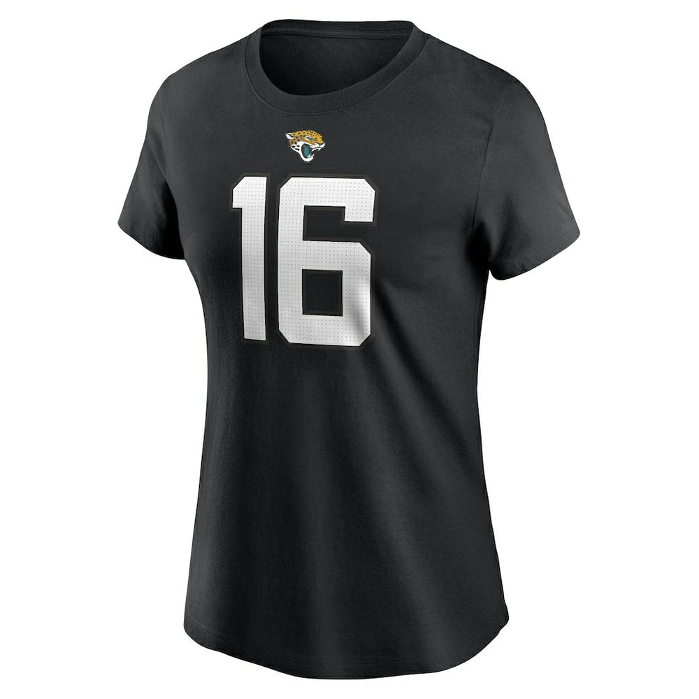 Nike Trevor Lawrence Jacksonville Jaguars Women's Player Name & Number T-Shirt Black