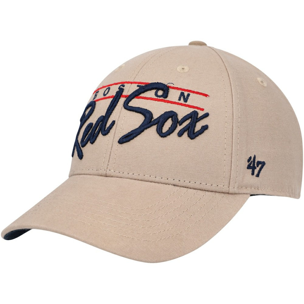 Boston Red Sox '47 Atwood MVP Adjustable Hat - Khaki - 47 brand Sale