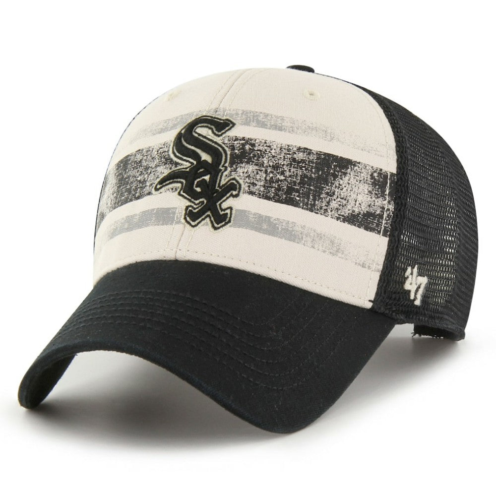 Chicago White Sox '47 Breakout MVP Trucker Adjustable Hat - Black - 47 brand Discount