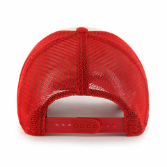 Los Angeles Angels '47 Breakout MVP Trucker Adjustable Hat - Cream/Red - 47 brand Discount